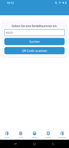 WaschMal Fahrer App Screen 3