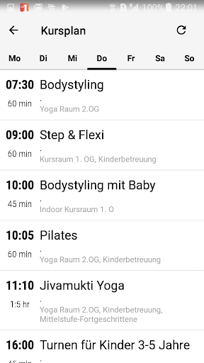 My Sportlady Screen 2