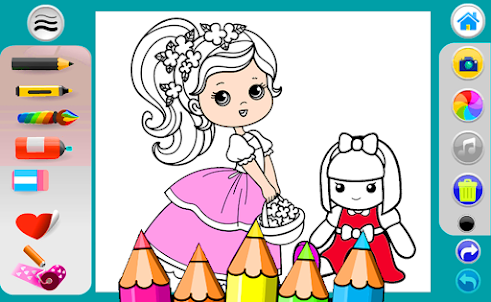 Diana and Roma coloring Game