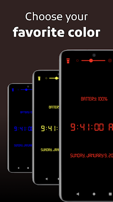 Digital Clock: Nightstand Modeのおすすめ画像3