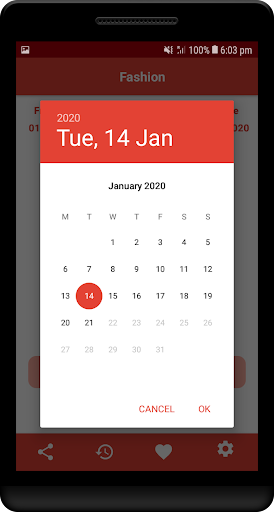 Android application Stylish Fashionable designer b screenshort