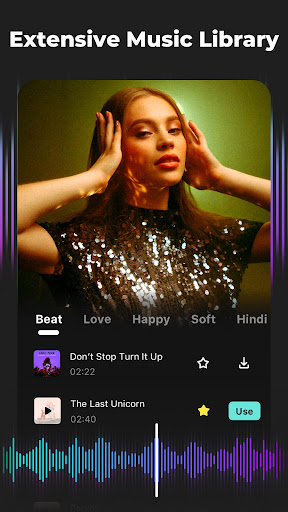 Screenshot Music Video Editor - inMelo