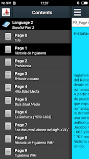 Vista previa de la aplicación