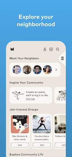 Android application Mac Community screenshort