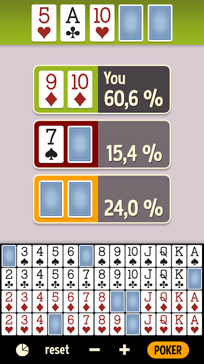 Poker Odds Calculator - 1.0.0 - (Android)