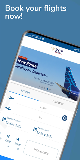 Android application Sriwijaya Air KCP screenshort