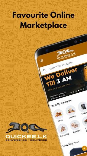 Android application Quickee screenshort