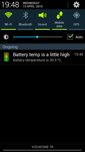 Battery Temperature Screen 2