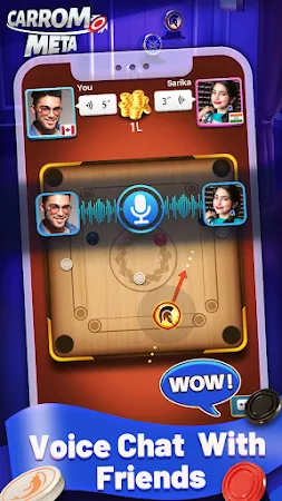 Game screenshot Carrom Meta-Board Disc Game apk download