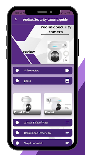 Reolink Security Camera Guide