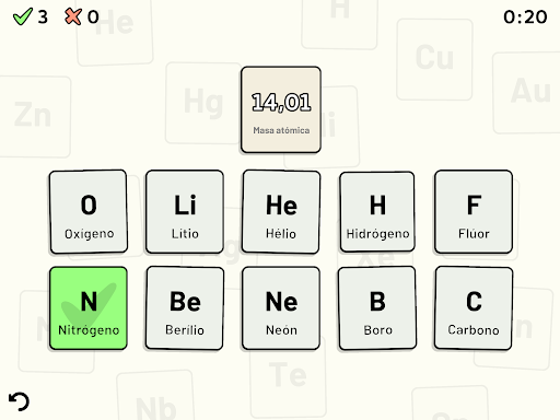 Tabla Periódica - Quiz screenshot 9