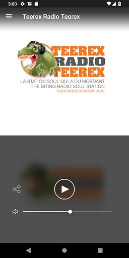 Android application Teerex Radio Teerex screenshort
