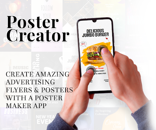 Android application Poster Maker, Flyer Templates screenshort