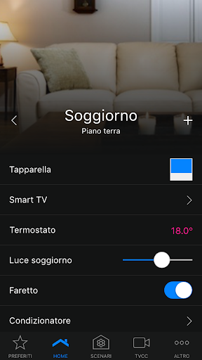 ISAAC Smart Home Screen 2