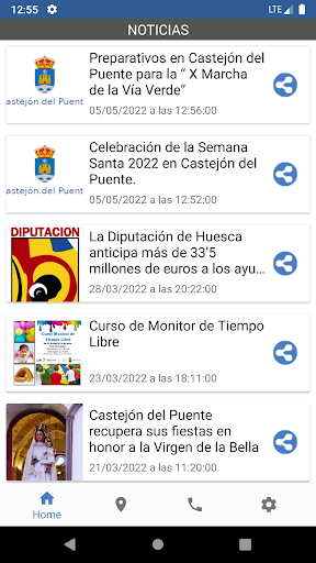 Ayto de Castejón del Puente Screen 2