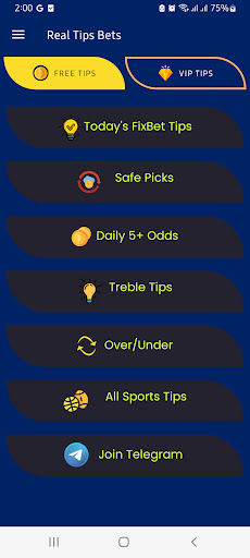 Real Tips Bets Screen 2