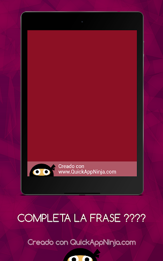 COMPLETA LA FRASE ????