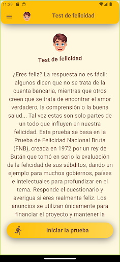 Vista previa de la aplicación