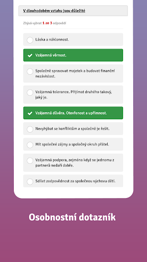 Seznamka pro vztah Elite Date Screen 3