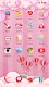 screenshot of Wow Sweetheart Icon Pack