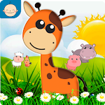 Cover Image of Baixar Animais de fazenda para criança Cartão de bebês Sons de animais  APK