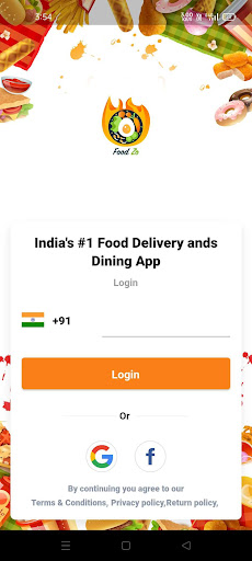 Foodzo Screen 2