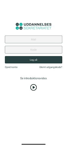 Android application Min Læreplads screenshort
