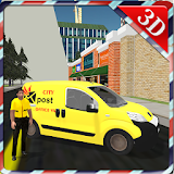 Postman Delivery Van Simulator icon