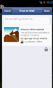 Höhenmesser offline Screenshot