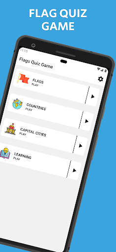 Android application Flags Quiz Game screenshort