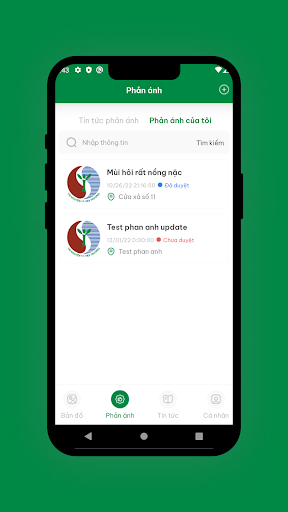 Giám sát Môi trường ATTQ Screen 2
