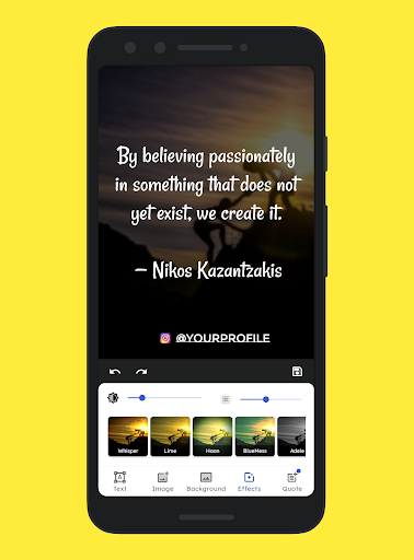Quotico - Create Quotes, Poetr Screen 2