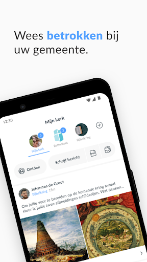 Android application Bethelkerk Rotterdam screenshort