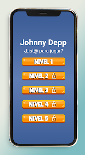 Cuu00e1nto sabes sobre Johnny Depp 3.0 APK screenshots 2