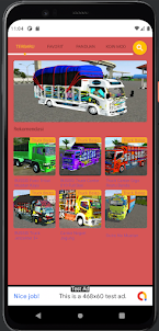 Mod Bussid Truck Balap Terbaru