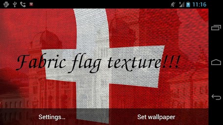 Swiss Flag Live Wallpaper