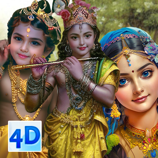 4D Radha Krishna Wallpaper  Icon