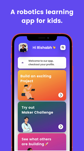 Android application WitBlox -Robotics Learning App screenshort