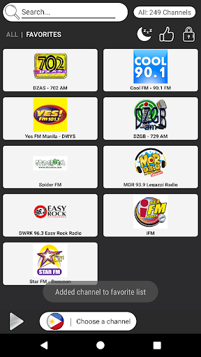 Philippines Radio Stations-FM Screen 3