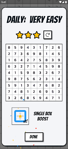 Sudoku Party Screen 3
