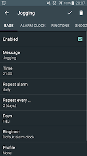 لقطة شاشة لـ Alarm Clock PRO