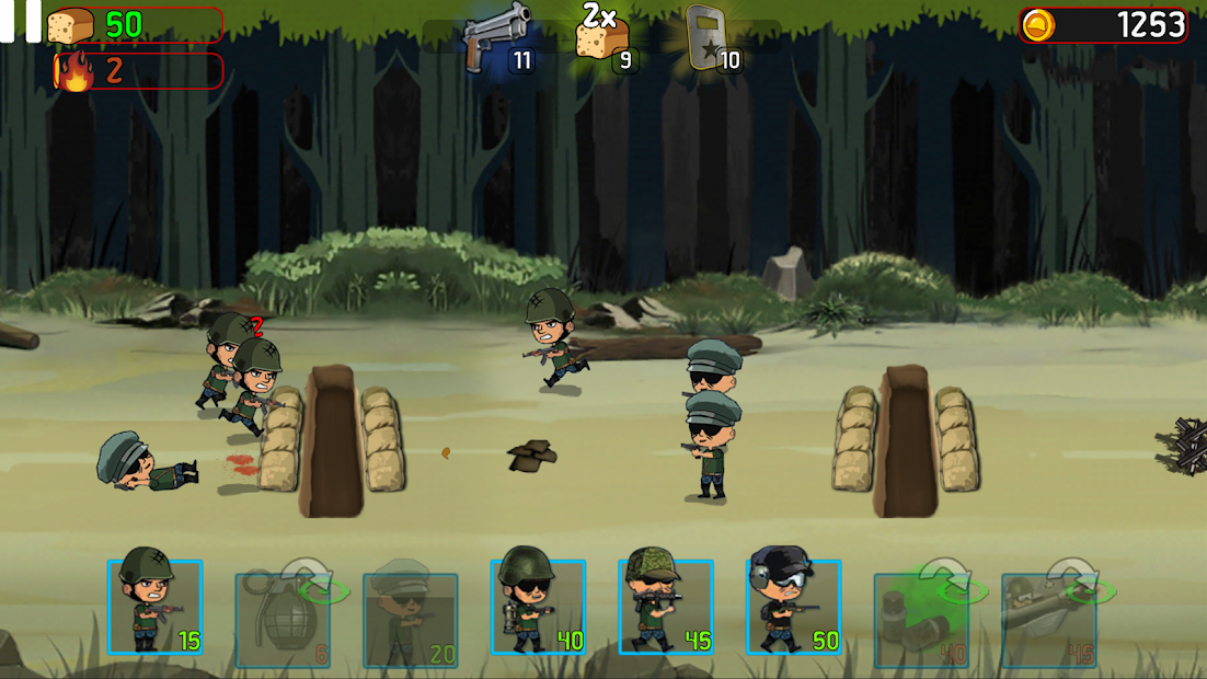 Captura de Pantalla 12 War Troops: Juego de estrategia militar android