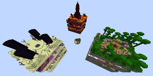 Android application Parkour maps Minecraft addon screenshort