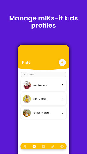 Android application mIKs-it admin: share & manage screenshort
