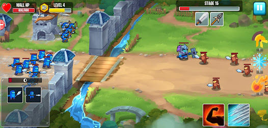 Warriors Defend: Tower Defense apkpoly screenshots 11