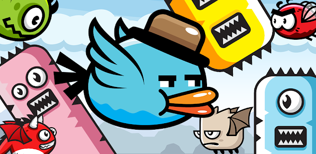 Flappy Birdy- Flappy Fly Bird 4.6 APK screenshots 1