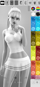 DressDolls 3D Color Adult Girl to Dress Up & Style v1.0.7 Mod Apk (Unlocked All) Free For Android 1