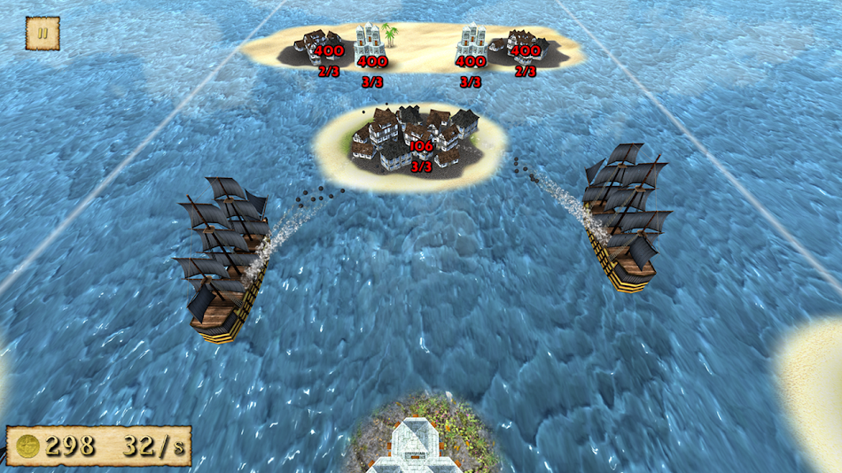 #7. Pirates! Showdown (Android) Podle: Flashpoint Games, LLC