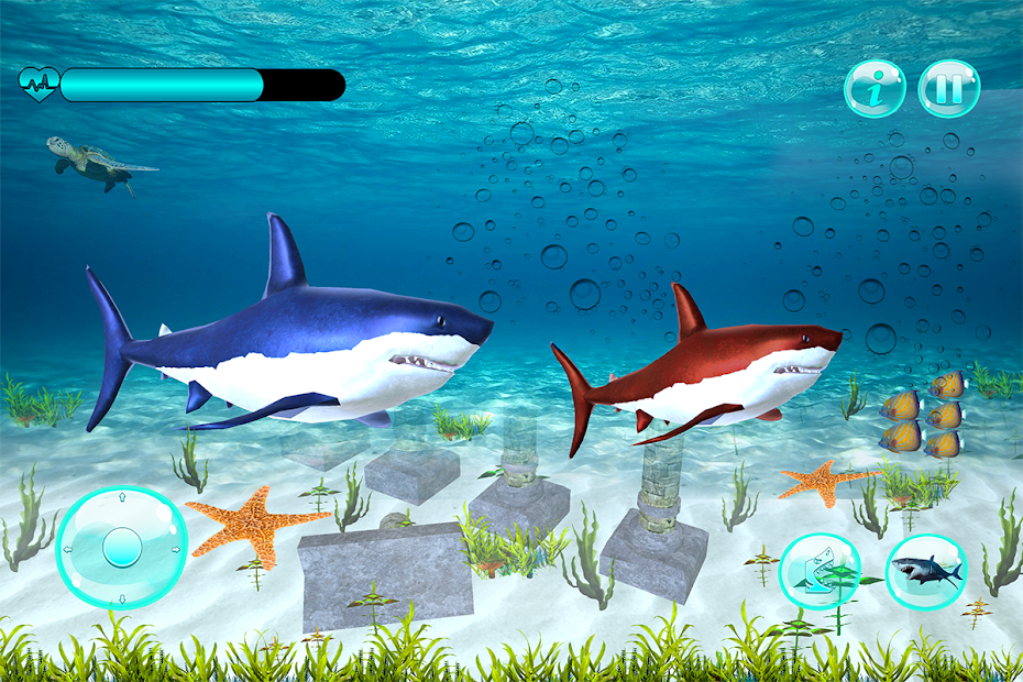 Screenshot 20 Big Shark  pequeños tiburones android