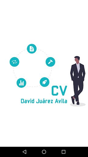 Android application CV App screenshort